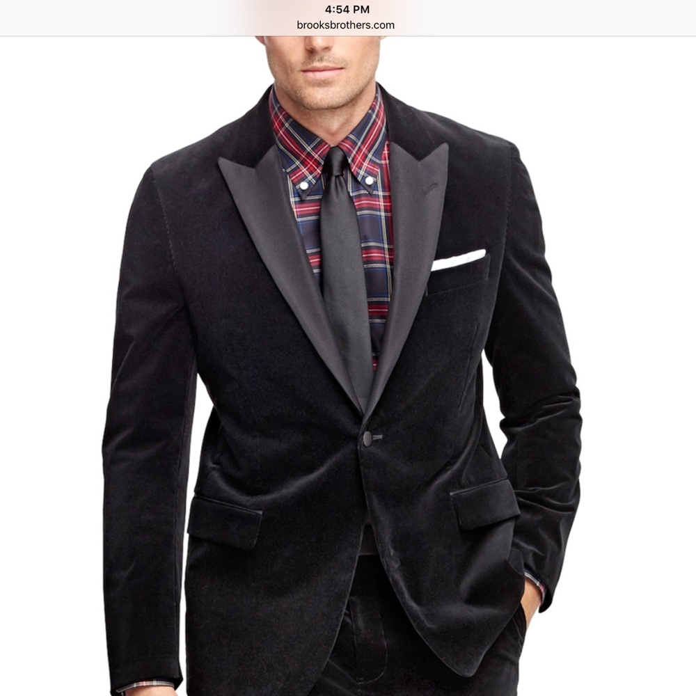 Brooks Brothers Fitzgerald Fit Corduroy Tuxedo